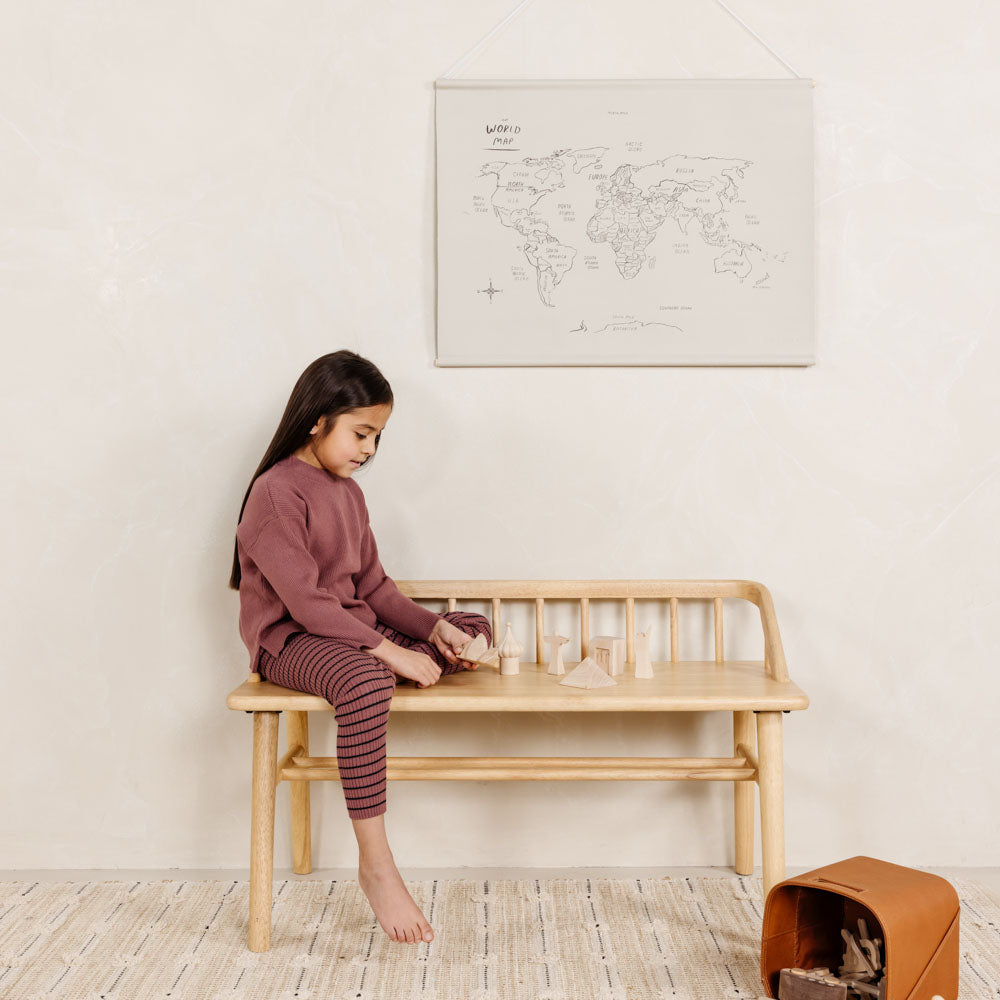 מפת עולם Gathre - עיצוב חדרי ילדים 